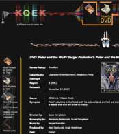 KQEK review of Peter and the Wolf DVD